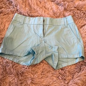Baby blue j crew shorts